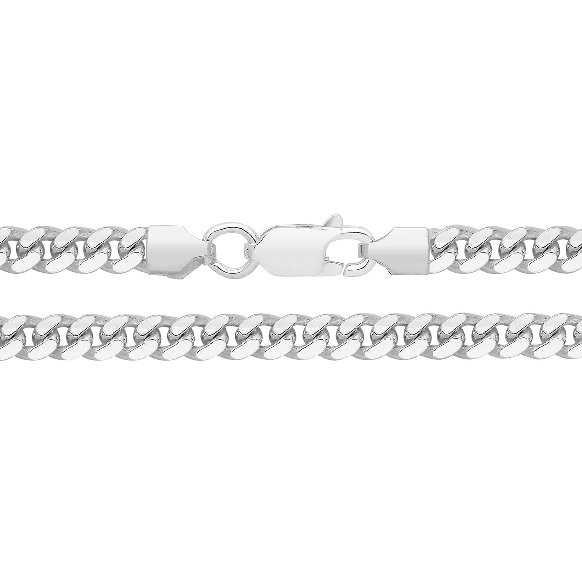 SILVER CURB CUBAN CHAIN London Diamond Online