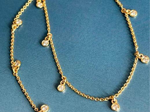 Accessorise Your Ankles: The Charm of Diamond Anklet Bracelets and How to Wear Them